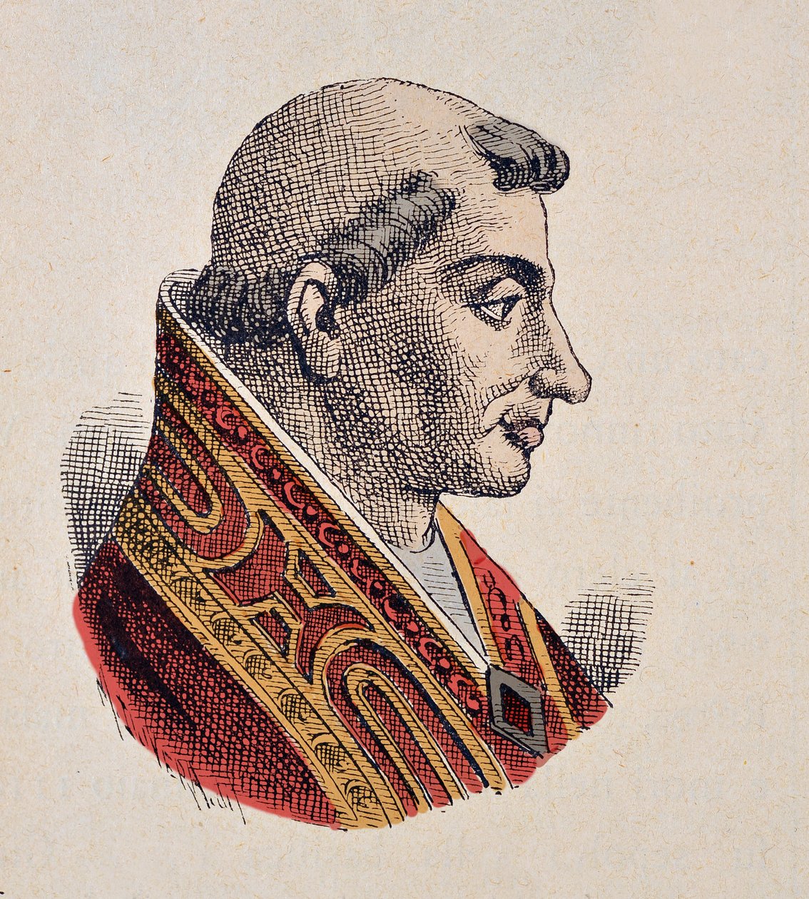 Retrato del Papa Gelasio II (1118-1119) de Italian School