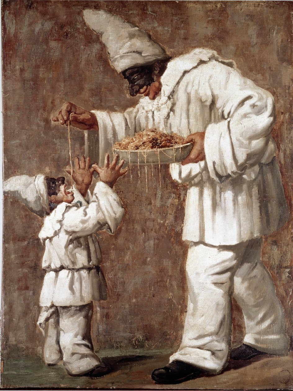 Pulcinella, personaje de la commedia dell
