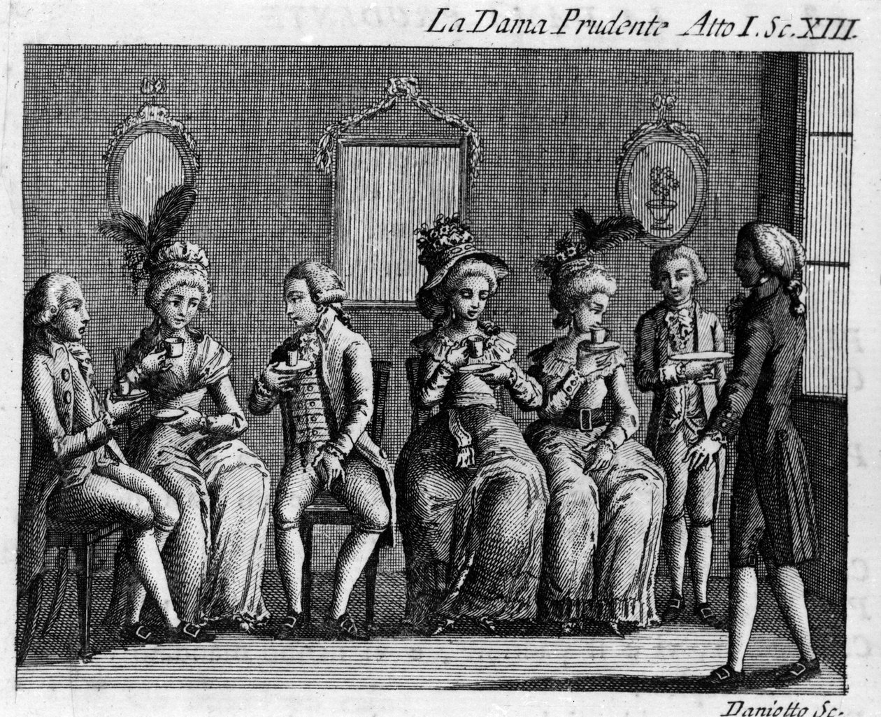 Escena 13 del Acto I de la pieza cómica 