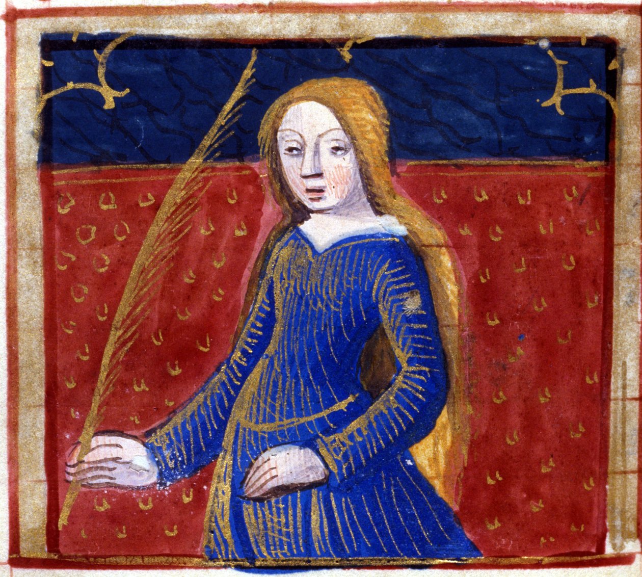 Signo de la Virgen. Horóscopo italiano, mediados del siglo XV. de Italian School