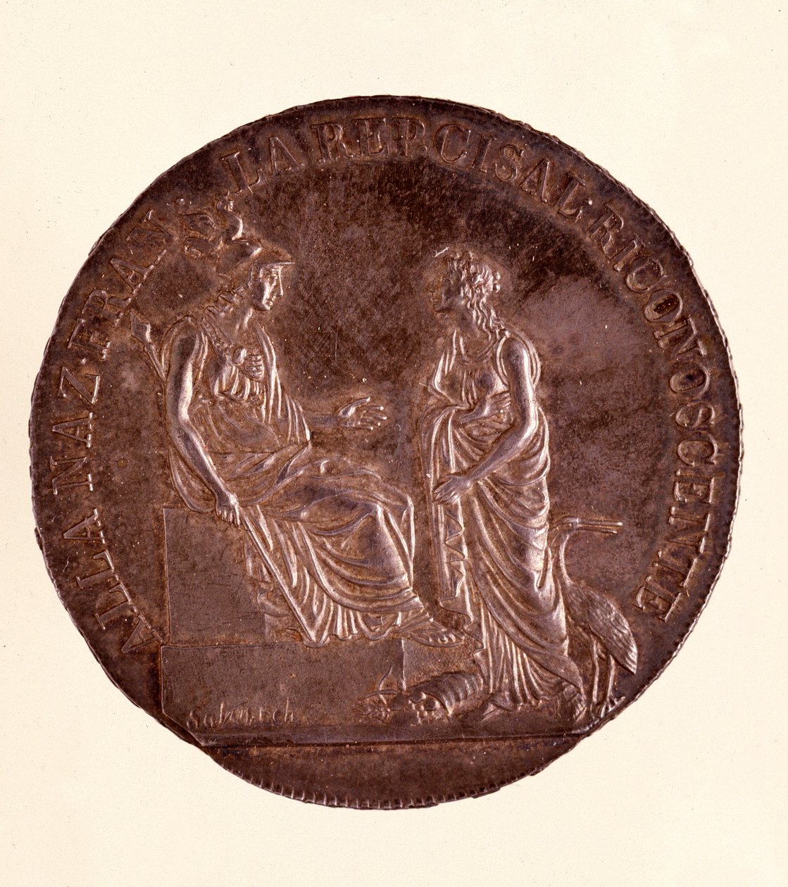 Ecu de plata de Milán (16/06/1800) de Italian School