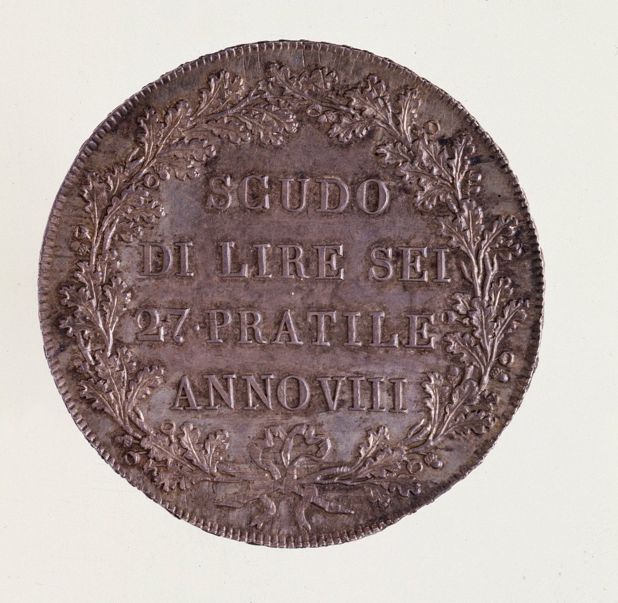Ecu de plata de Milán de Italian School