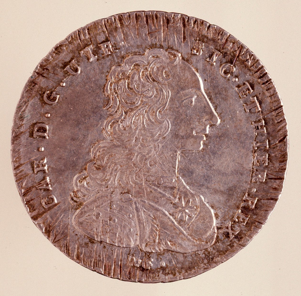Piastra de plata de Nápoles: reinado de Carlos III de España de Italian School