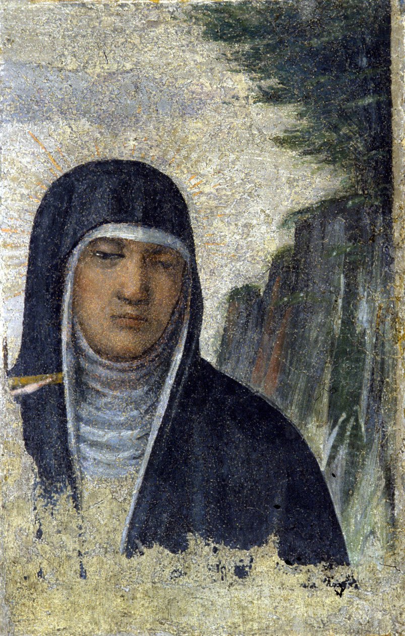 Santa Clara. Fundadora de la Orden de las Clarisas (véase Asís de Italian School
