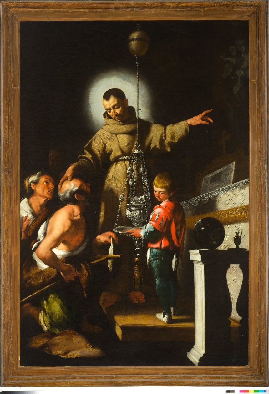 El milagro de Didacus de Alcalá, 1625 de Italian School