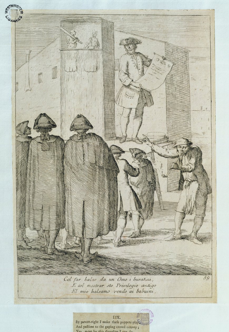 El titiritero de Italian School