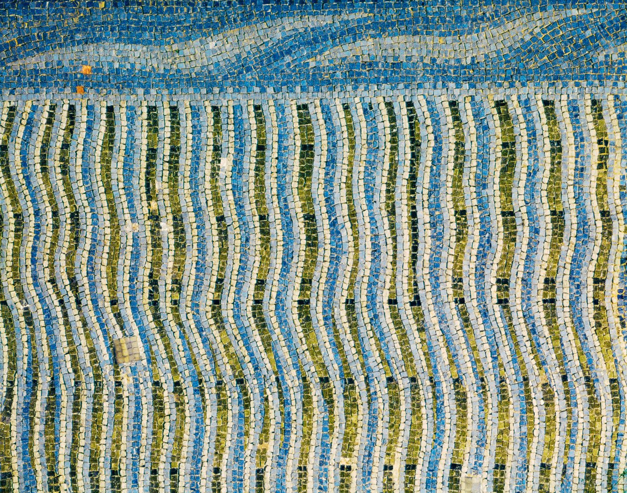 La gran lluvia ... (mosaico) de Italian School