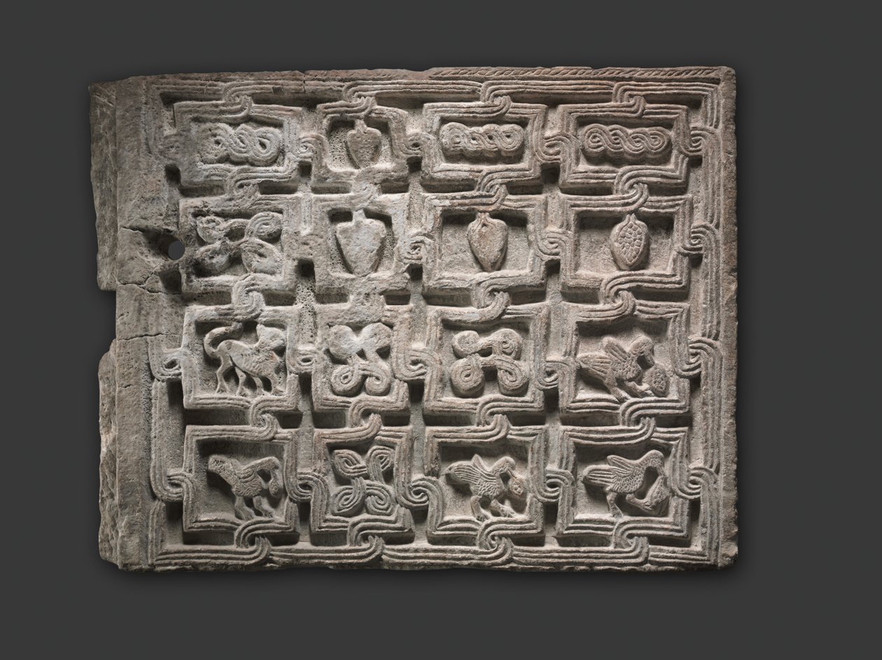 Panel de Transenna, Lombardo, 700s-800s de Italian School