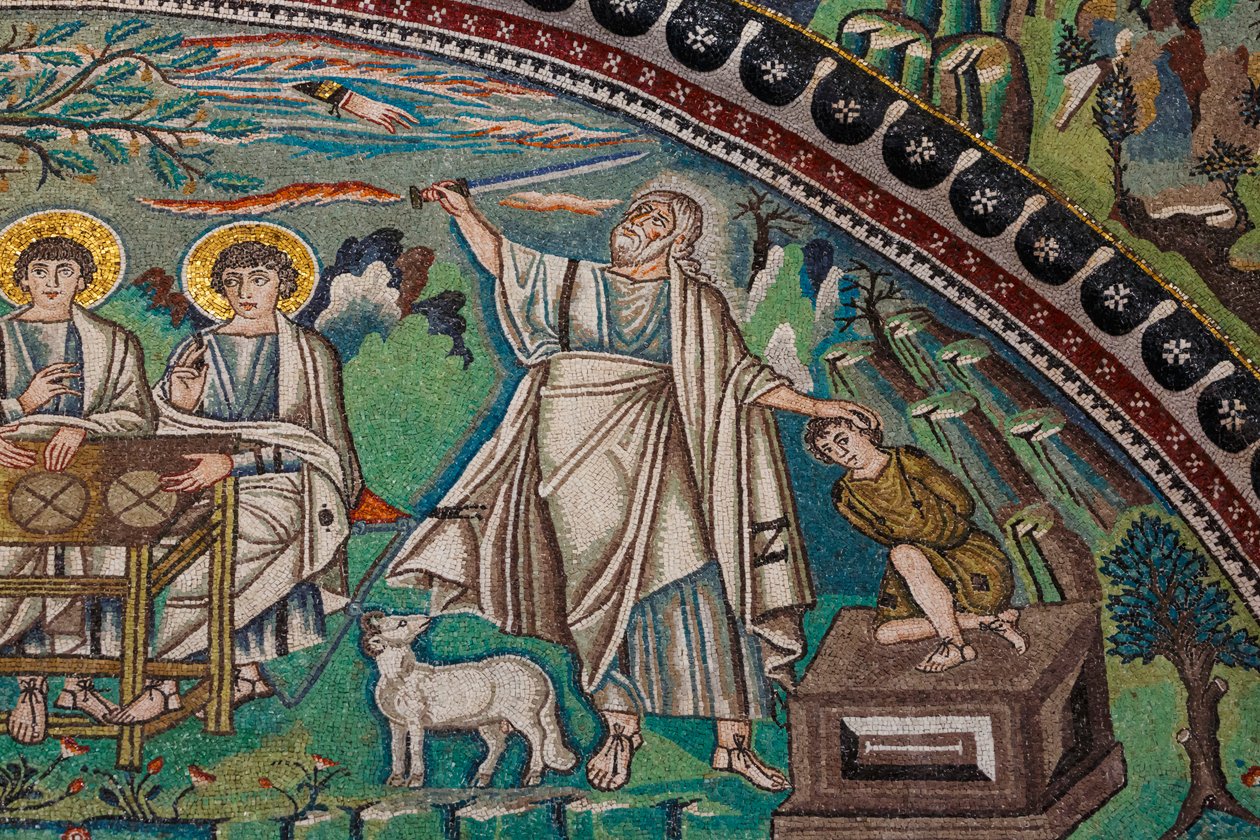 Abraham e Isaac de Italian School Italian School