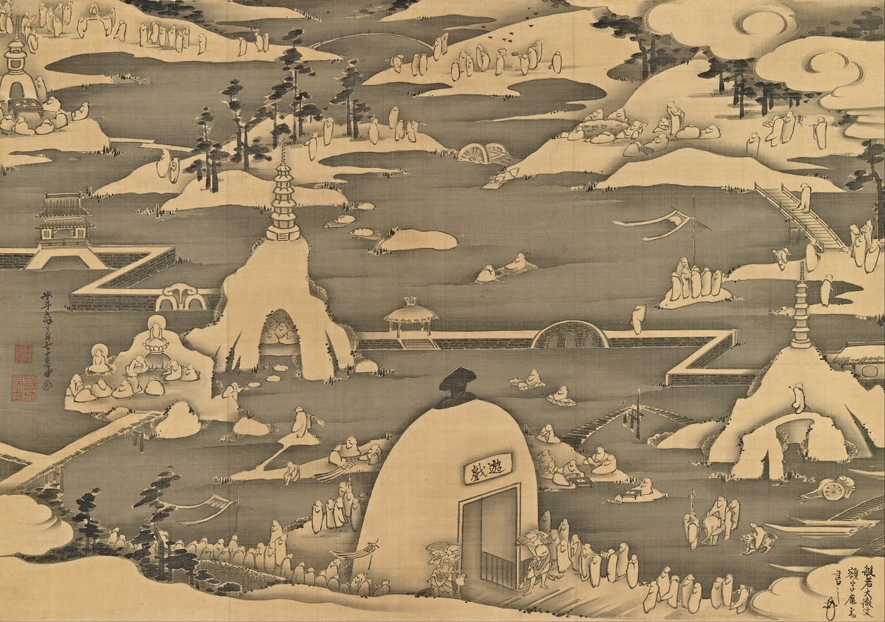 Quinientos arhats de Ito Jakuchu