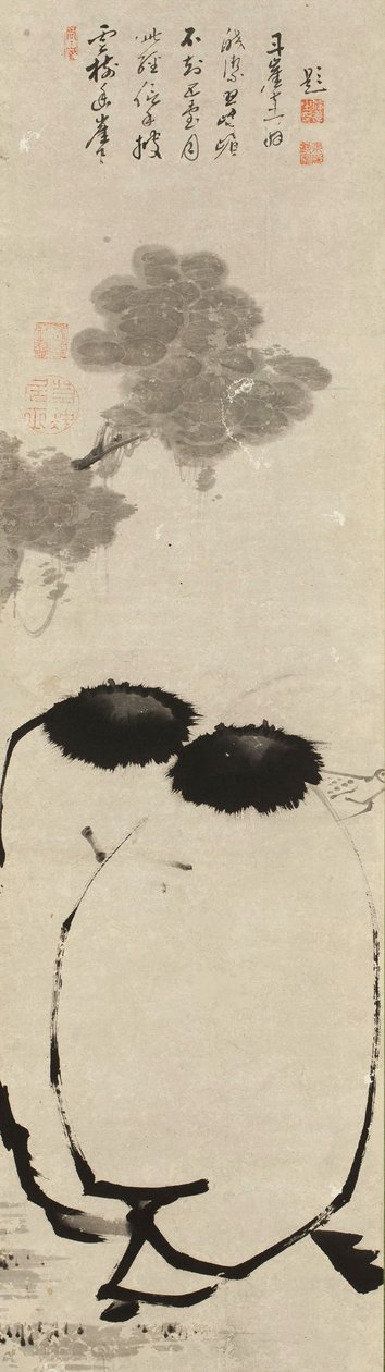 Hanshan y Shide, c. 1763 de Ito Jakuchu