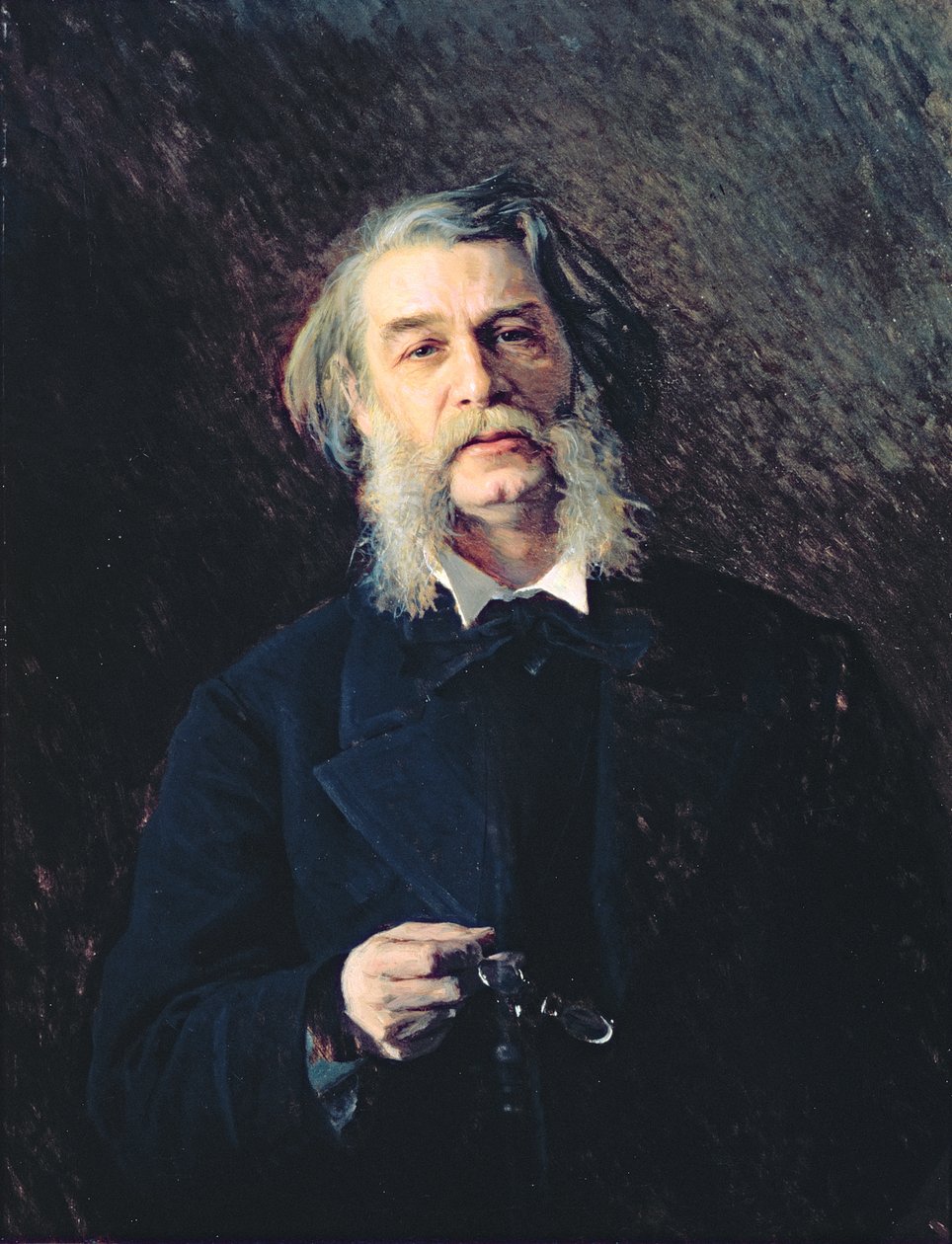 Retrato de Dmitri Vasilievich Grigorovich (1822-99), 1876 de Ivan Nikolaevich Kramskoy