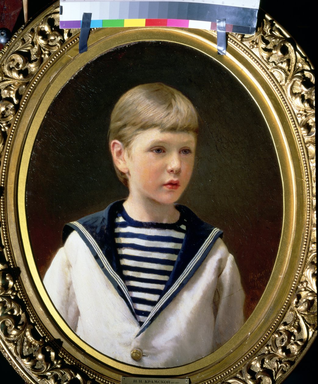 Retrato de un niño, posiblemente el príncipe Anatoly Levin de Ivan Nikolaevich Kramskoy
