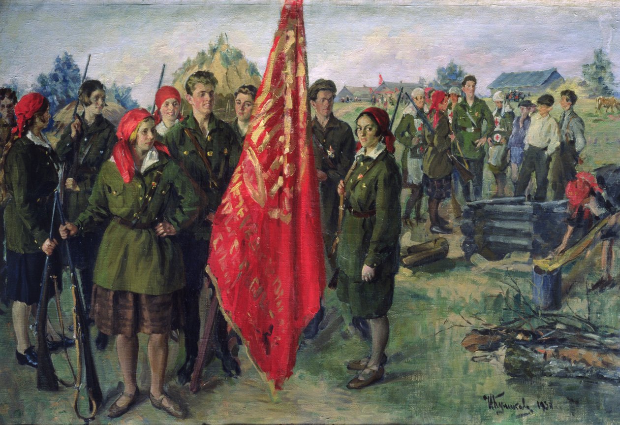 Komsomol militarizado de Ivan Semyonovich Kulikov