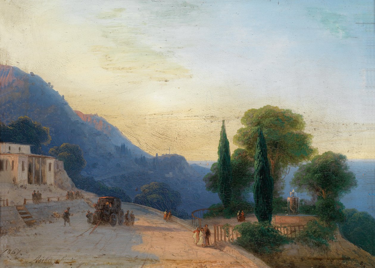 Un día de verano en Crimea de Ivan Aivazovsky