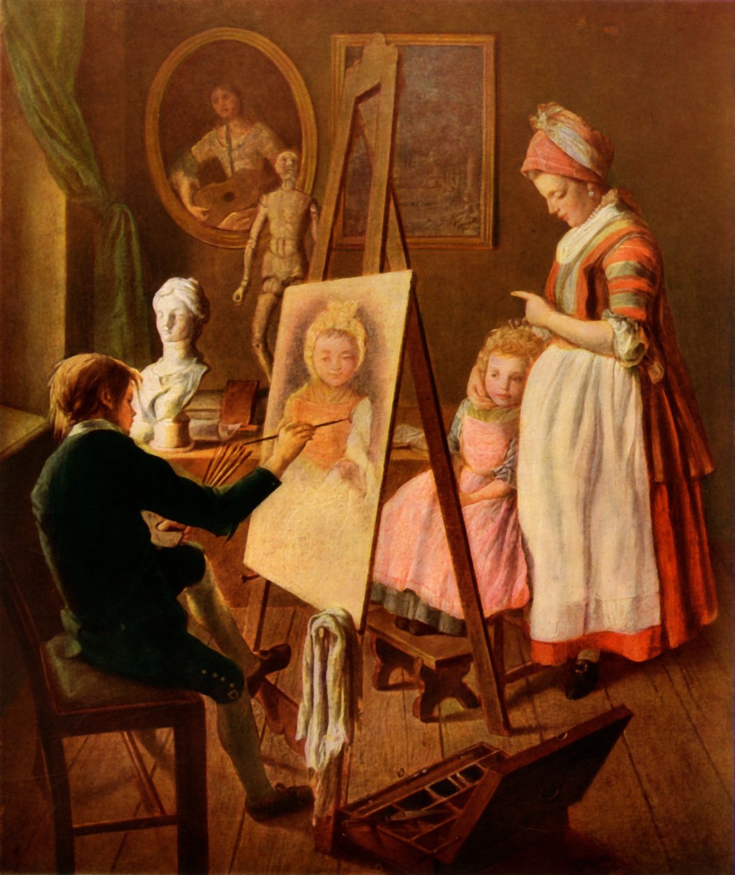 El joven pintor, 1760s, 1965 de Ivan Ivanovic Firsov