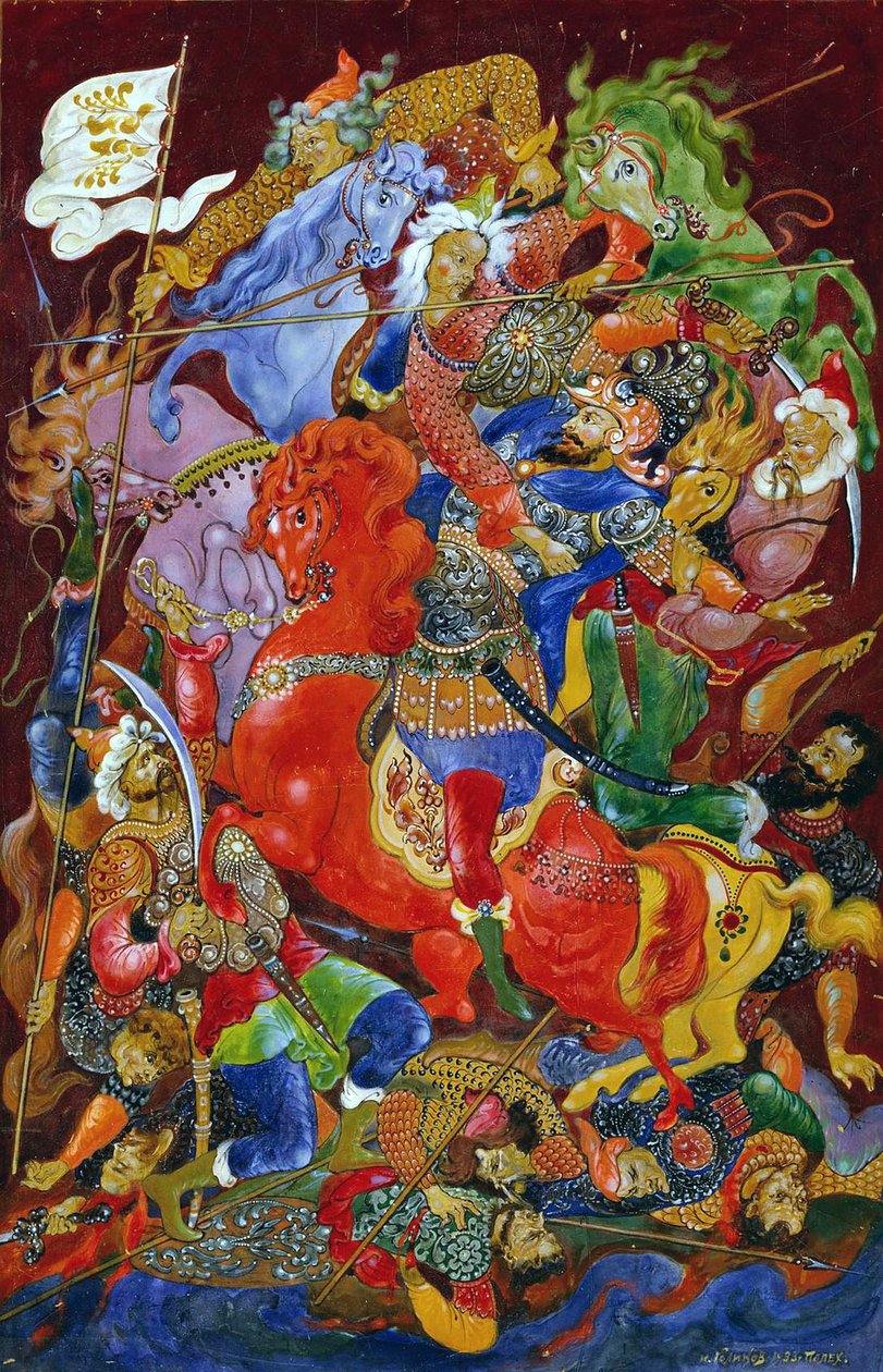 Captura del príncipe Igor, 1932-1933 de Ivan Ivanovich Golikov