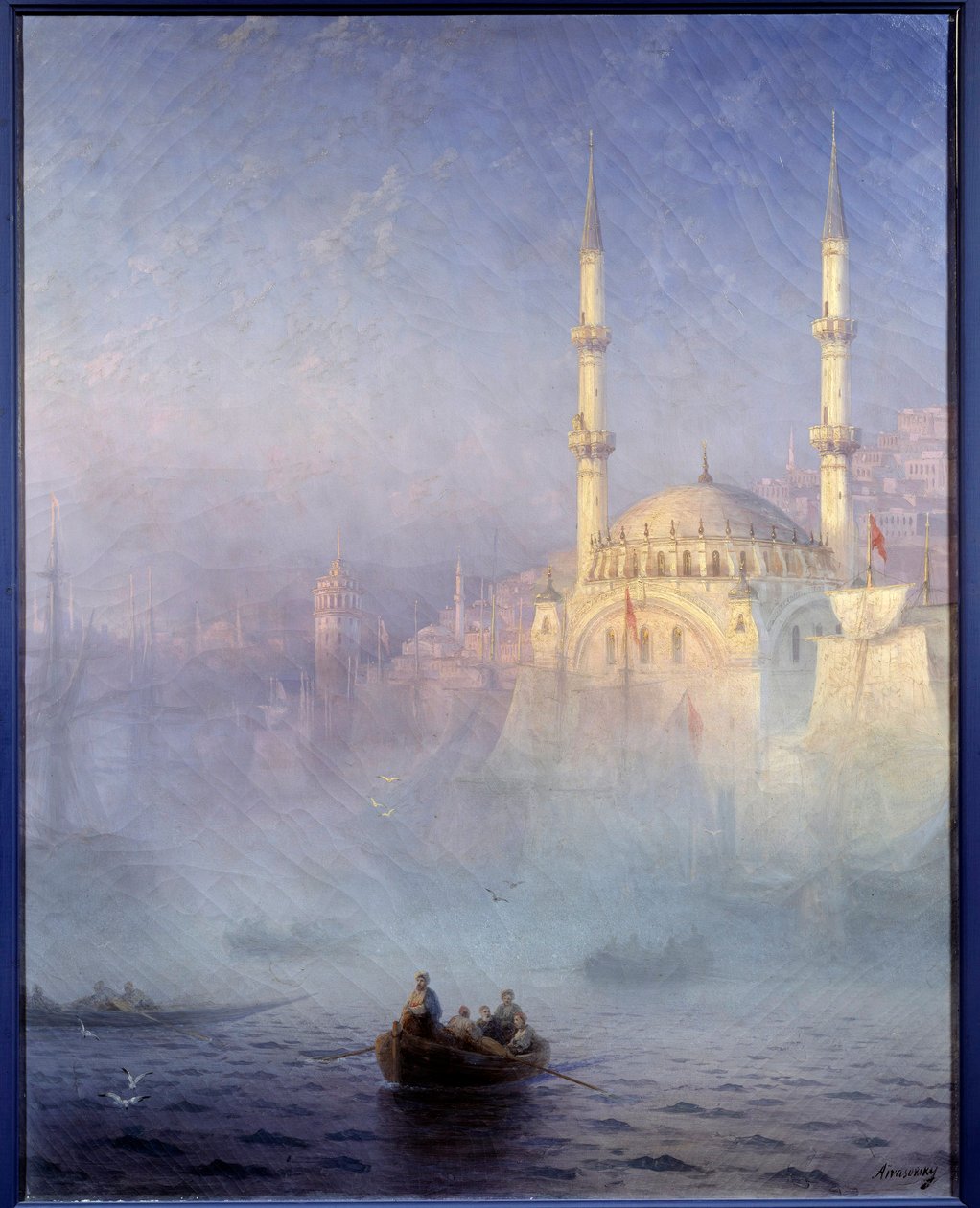 Constantinopla, la mezquita de Tophane (Mezquita Nusretiye) de Ivan Konstantinovich Aivazovsky