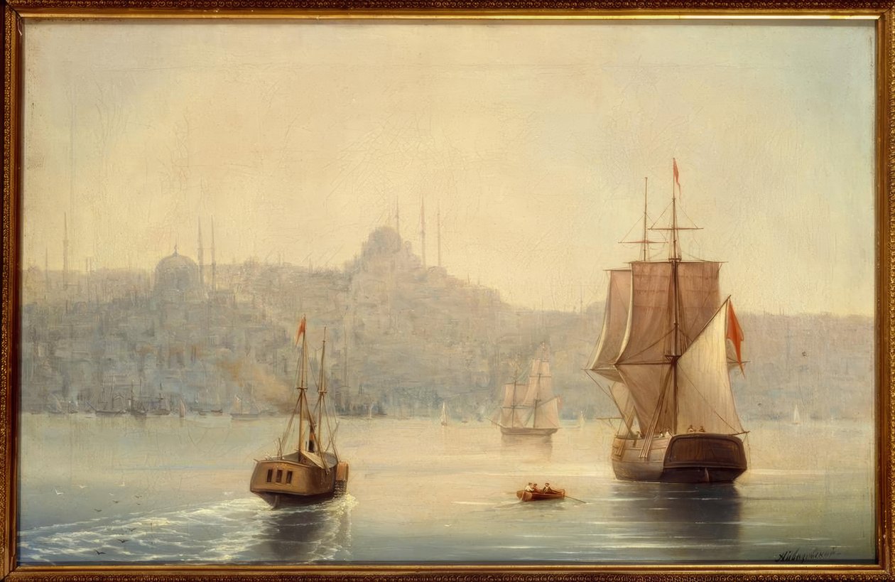 Constantinopla, puerto de Ivan Konstantinovich Aivazovsky