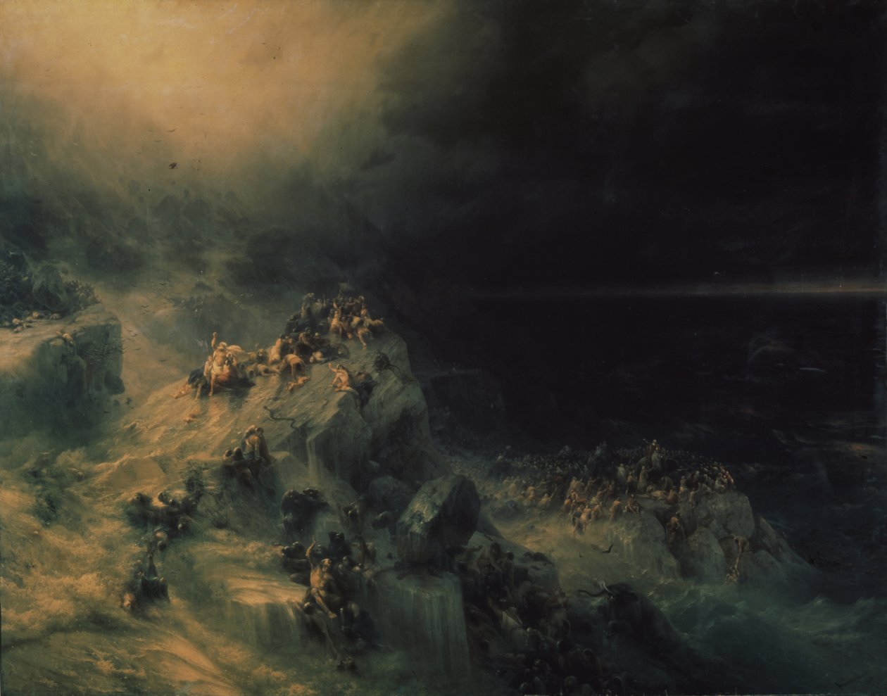 El diluvio, 1864 de Ivan Konstantinovich Aivazovsky