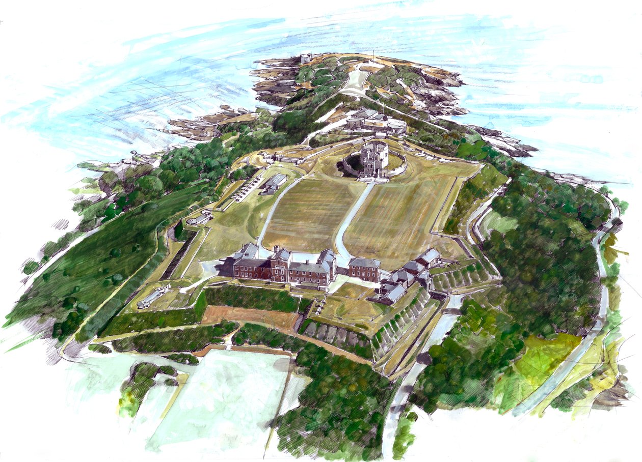 Castillo de Pendennis de Ivan Lapper