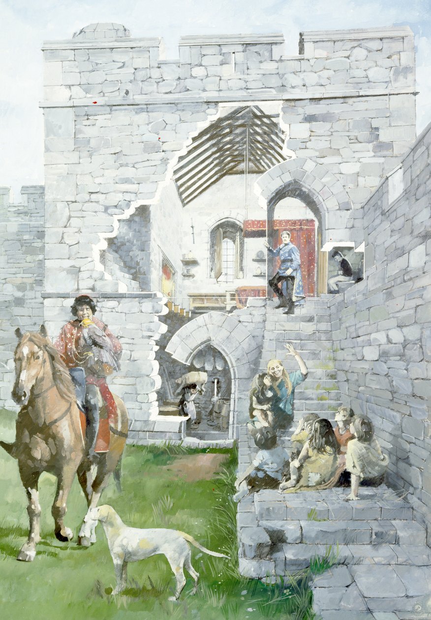 Castillo de Pickering de Ivan Lapper