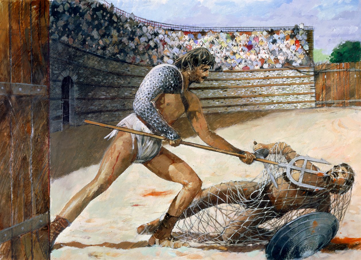 Gladiadores romanos de Ivan Lapper