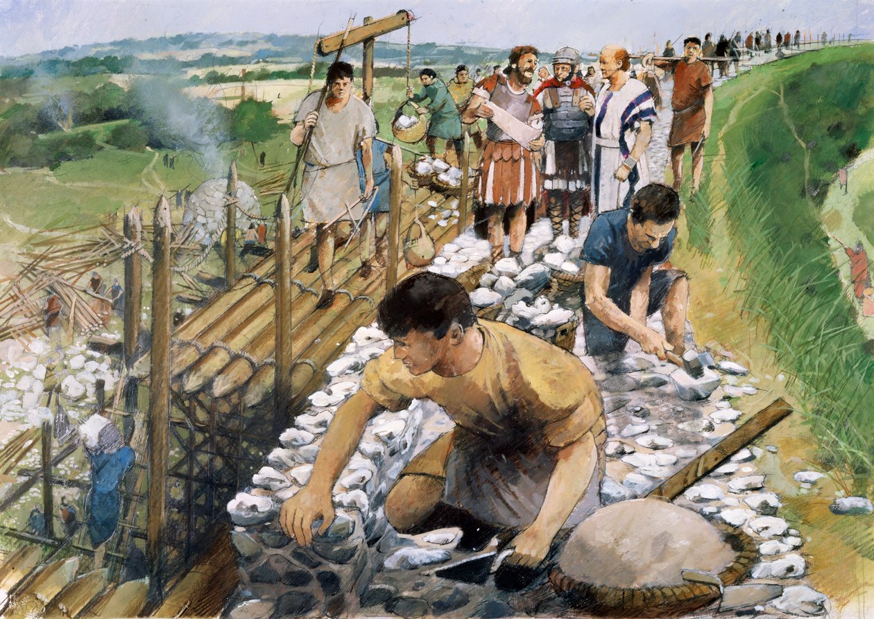 Murallas de la Ciudad Romana de Silchester de Ivan Lapper