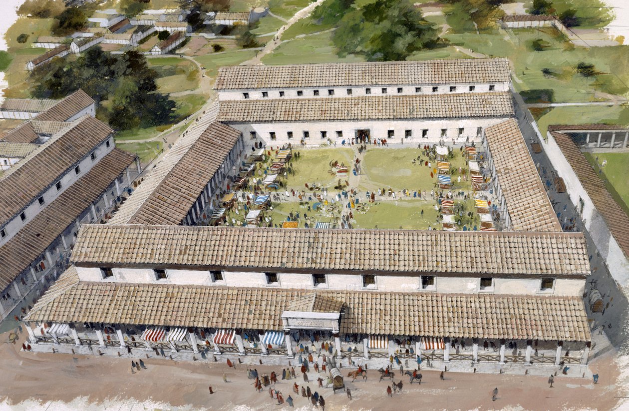 El foro de Wroxeter de Ivan Lapper