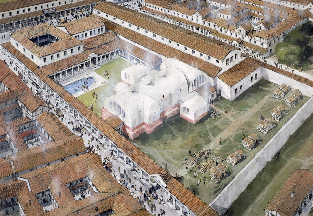 Ciudad romana de Wroxeter de Ivan Lapper