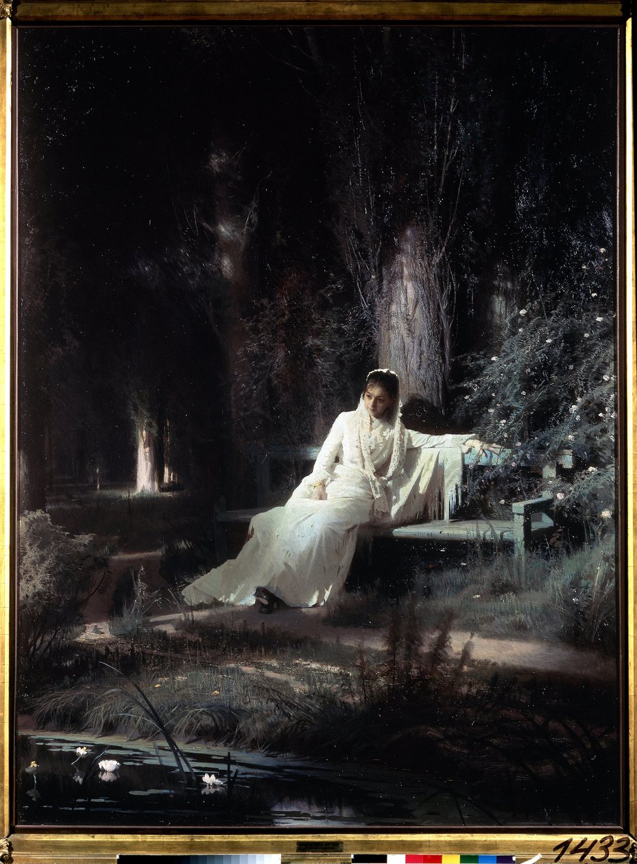 Noche de Luz de Luna de Ivan Nikolaevich Kramskoy