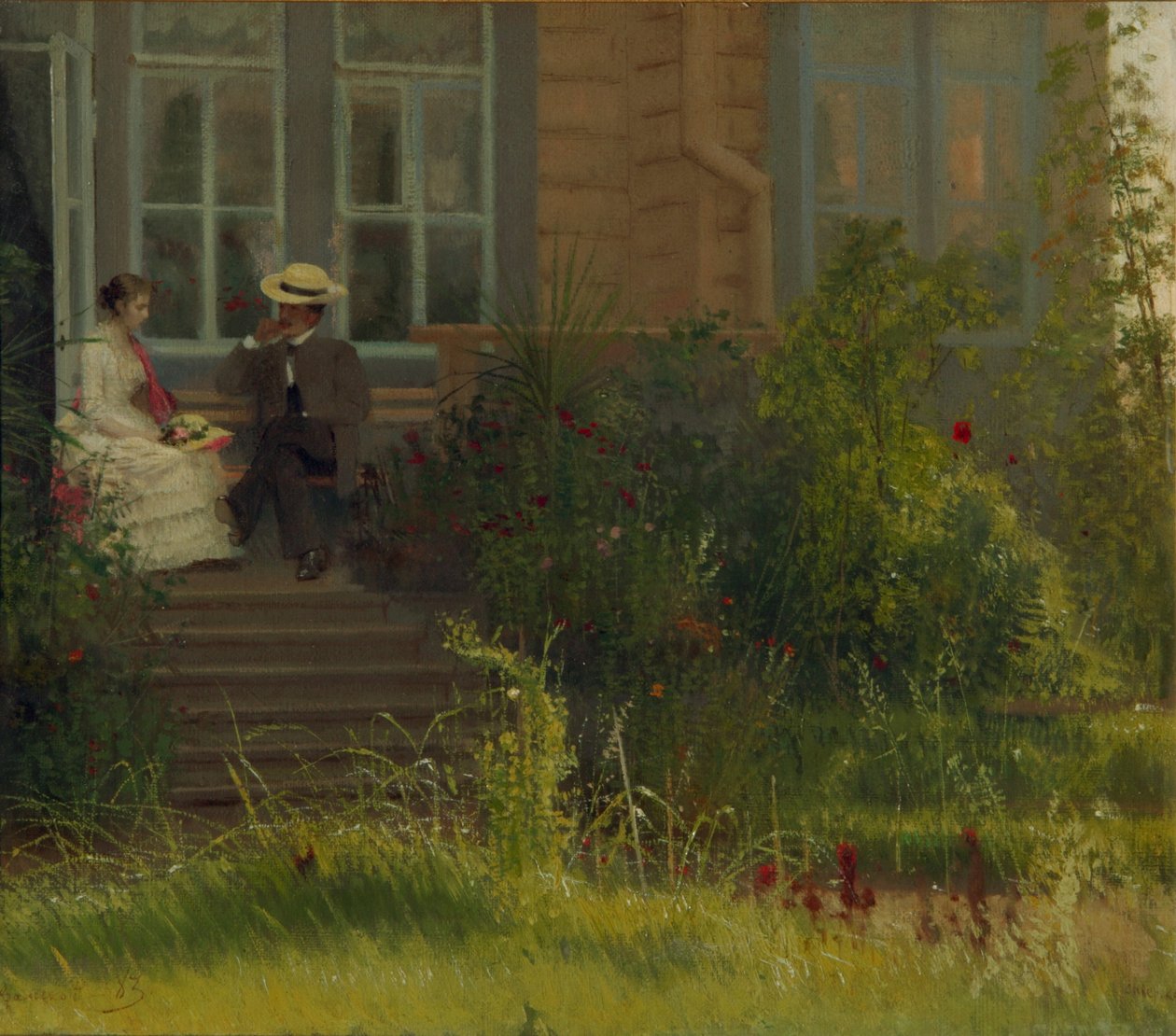 Dacha del artista en Siverskaya de Ivan Nikolaevich Kramskoy