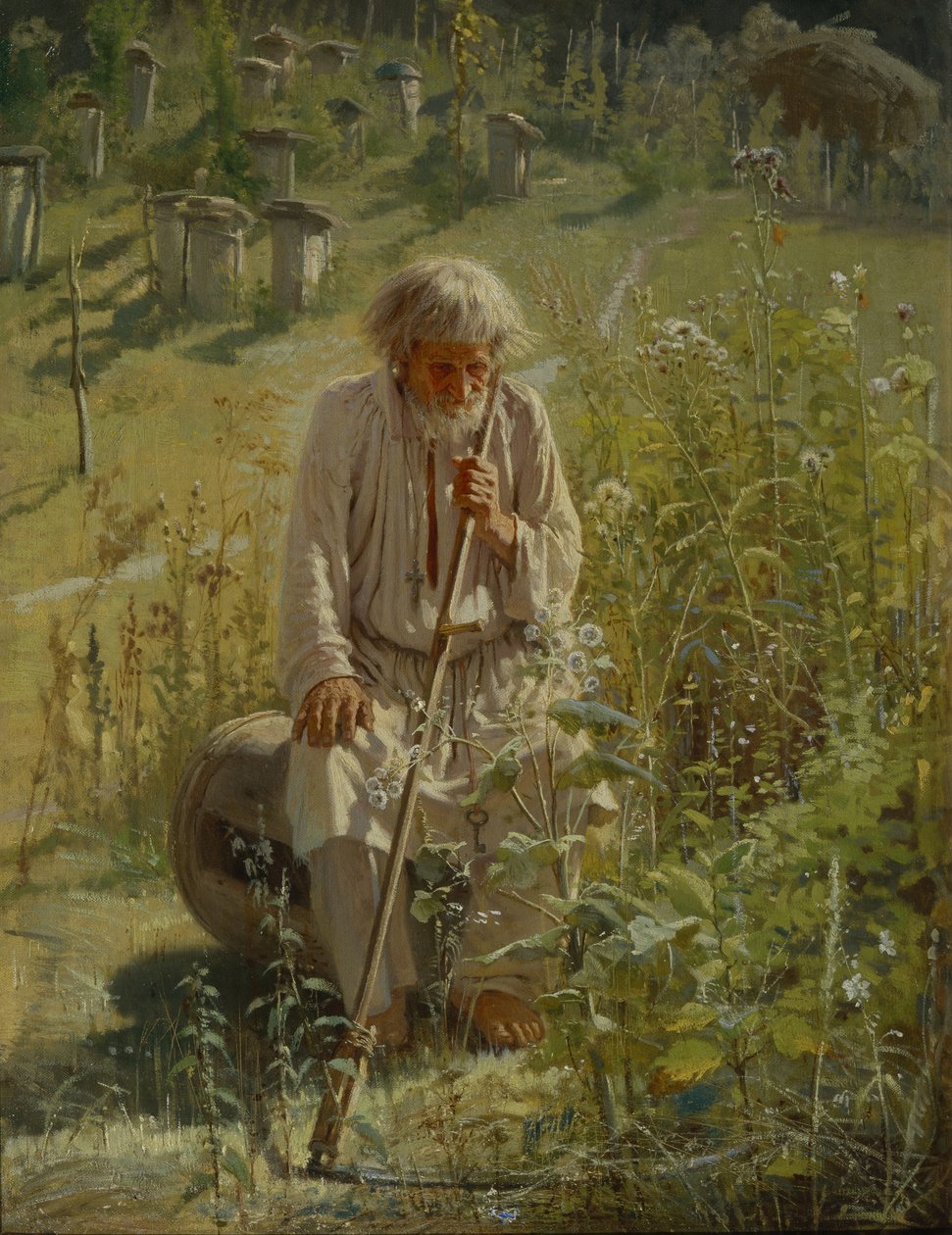Apicultor de Ivan Nikolaevich Kramskoy