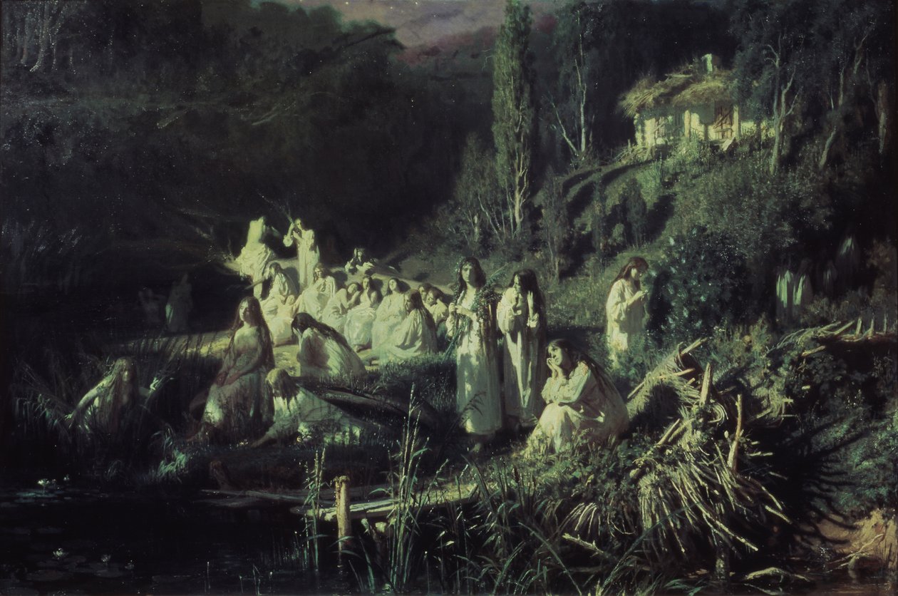 Sirenas, 1871 de Ivan Nikolaevich Kramskoy