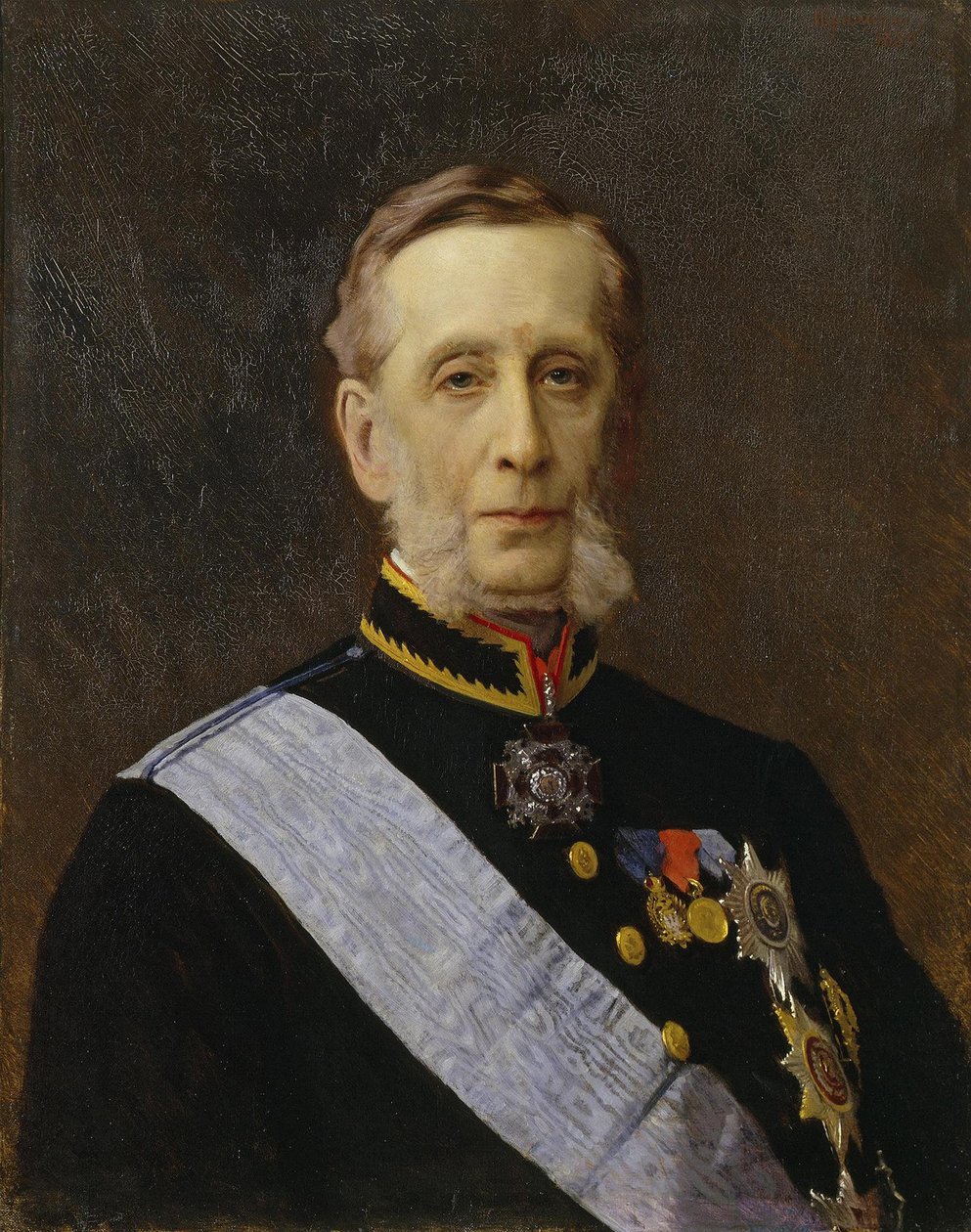 Retrato del Conde Pyotr Alexandrovich Valuyev 1815-1890, 1880 de Ivan Nikolaevich Kramskoy