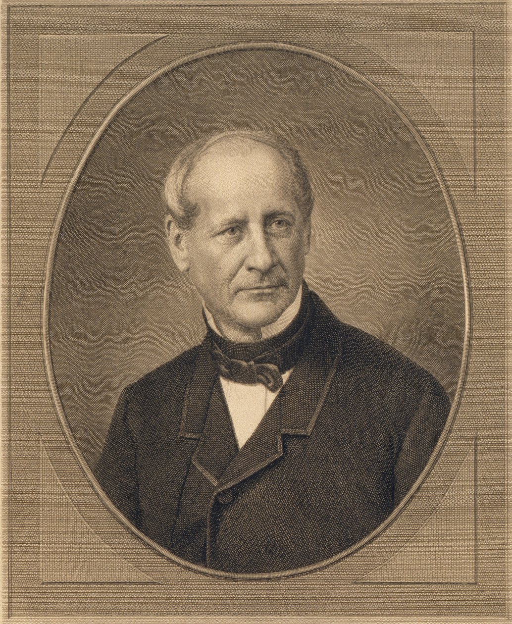 Retrato del Conde Modest Andreyevich von Korff 1800-1876, 1876 de Ivan Petrovich Pozhalostin
