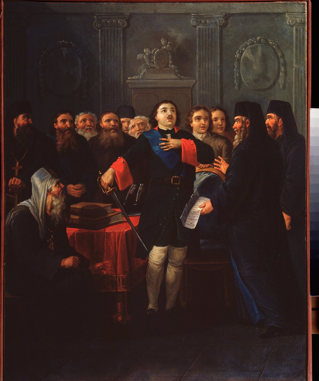 Zar Pedro I fundó el Santo Sínodo de Ivan Philippovich Tupylev