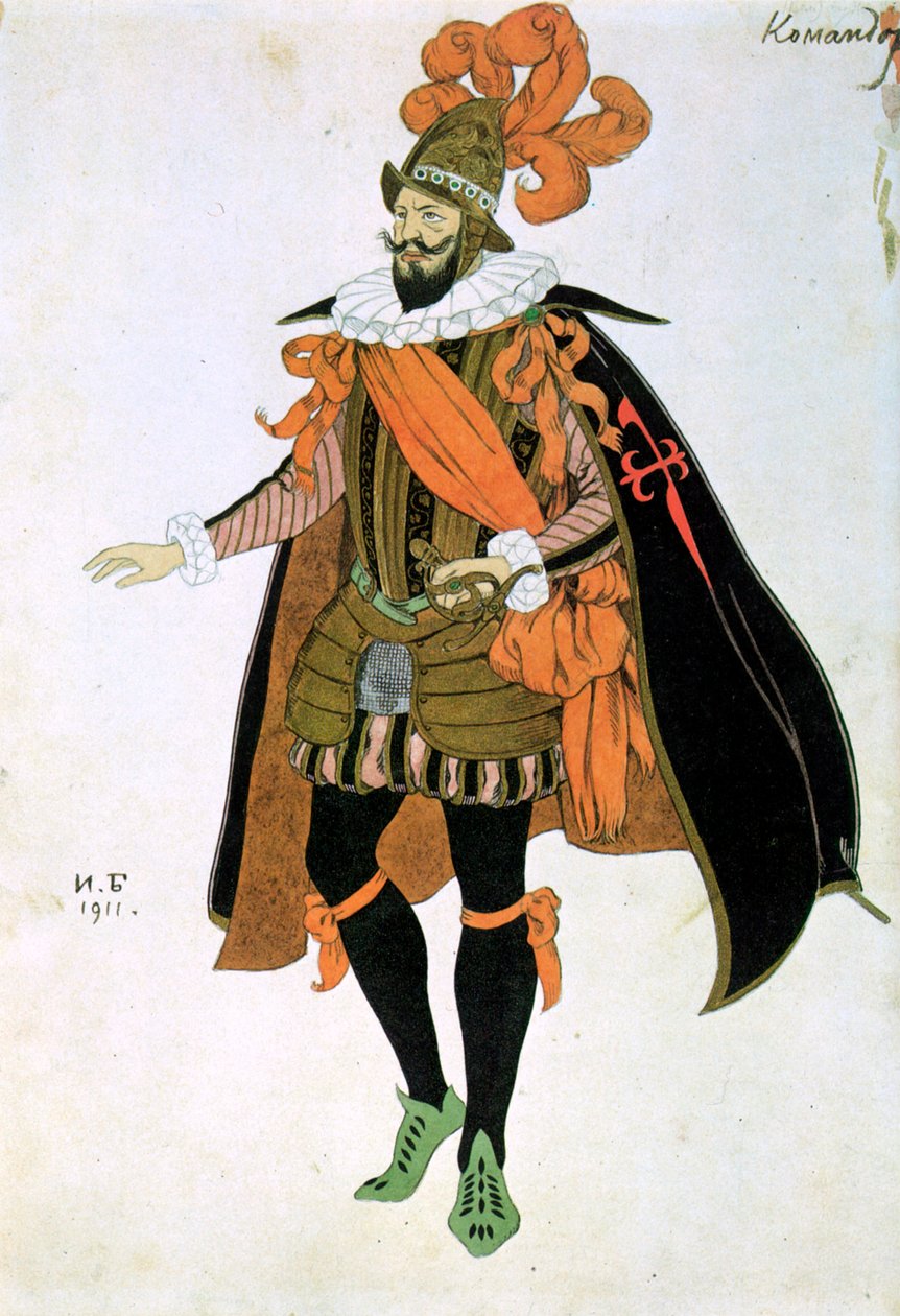 Comandante, 1911 de Ivan Yakovlevich Bilibin