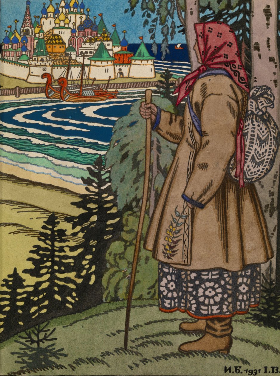 Niña campesina. Ilustración del libro Contes de l