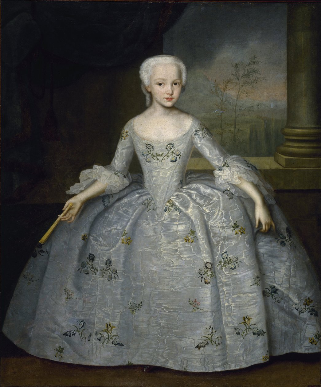Retrato de Sarah Eleanore von Fermor, c. 1750 de Ivan Yakovlevich Vishnyakov