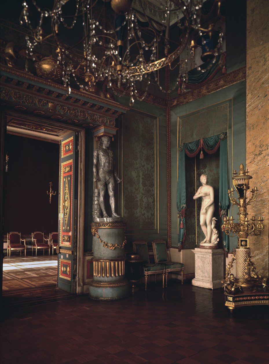 El Salón Azul del palacio de Ostankino en Moscú, 1796 de Ivan Yegorovich Starov