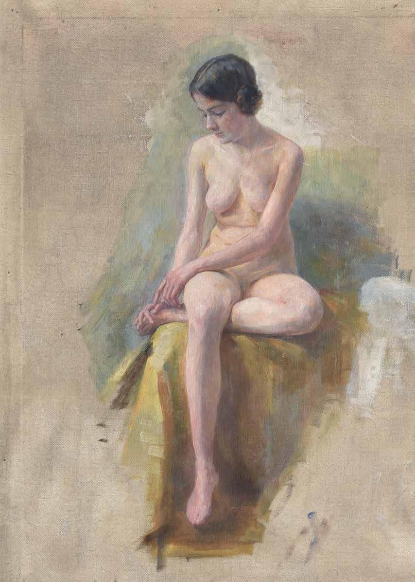 Desnudo femenino de Ivana Kobilca