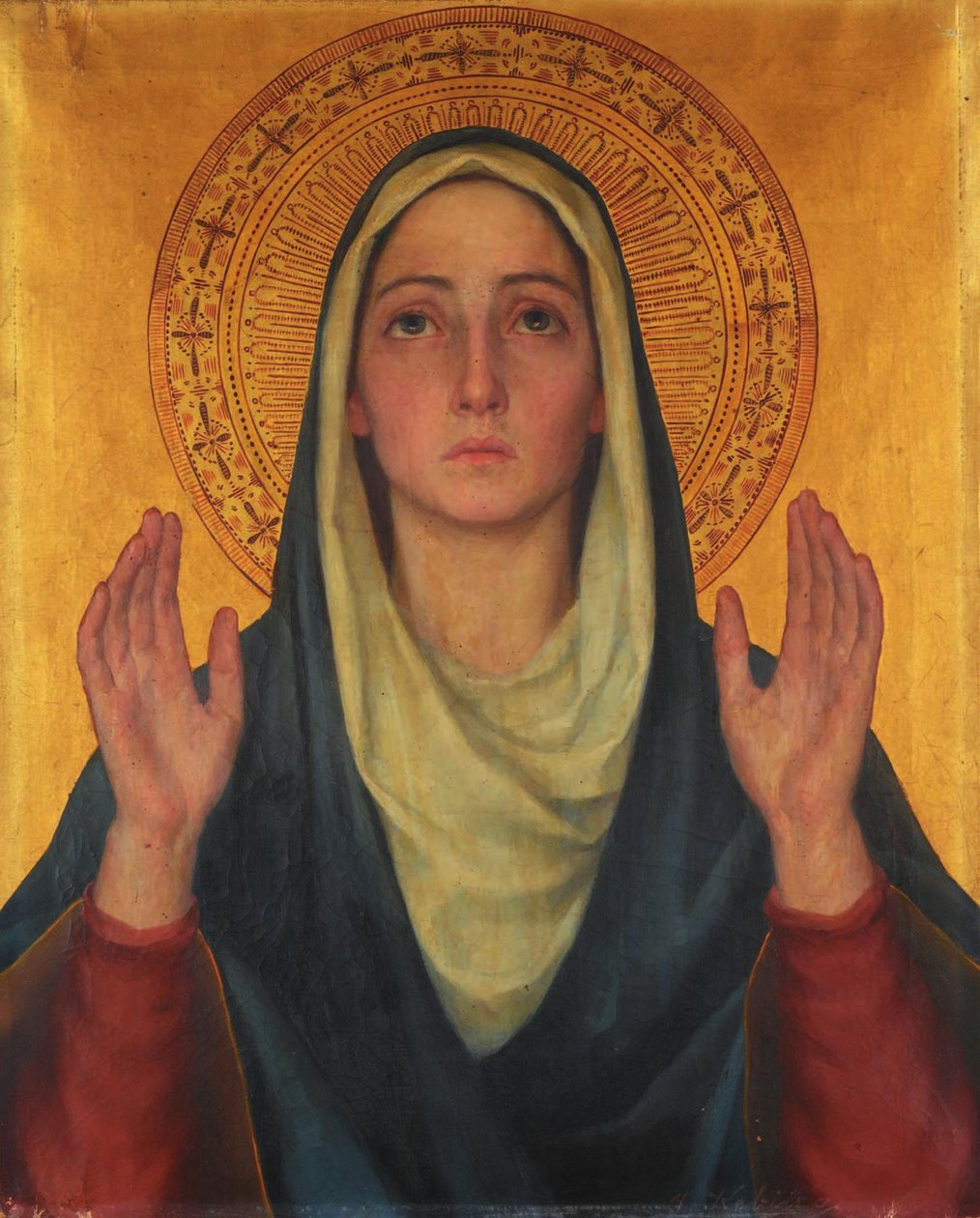 Retrato de Madonna Souvan de Ivana Kobilca