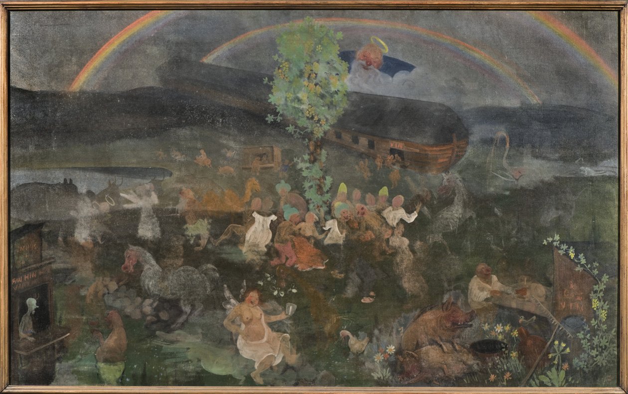 El arca, por Arosenius, Ivar (1878-1909) de Ivar Axel Henrick Arosenius