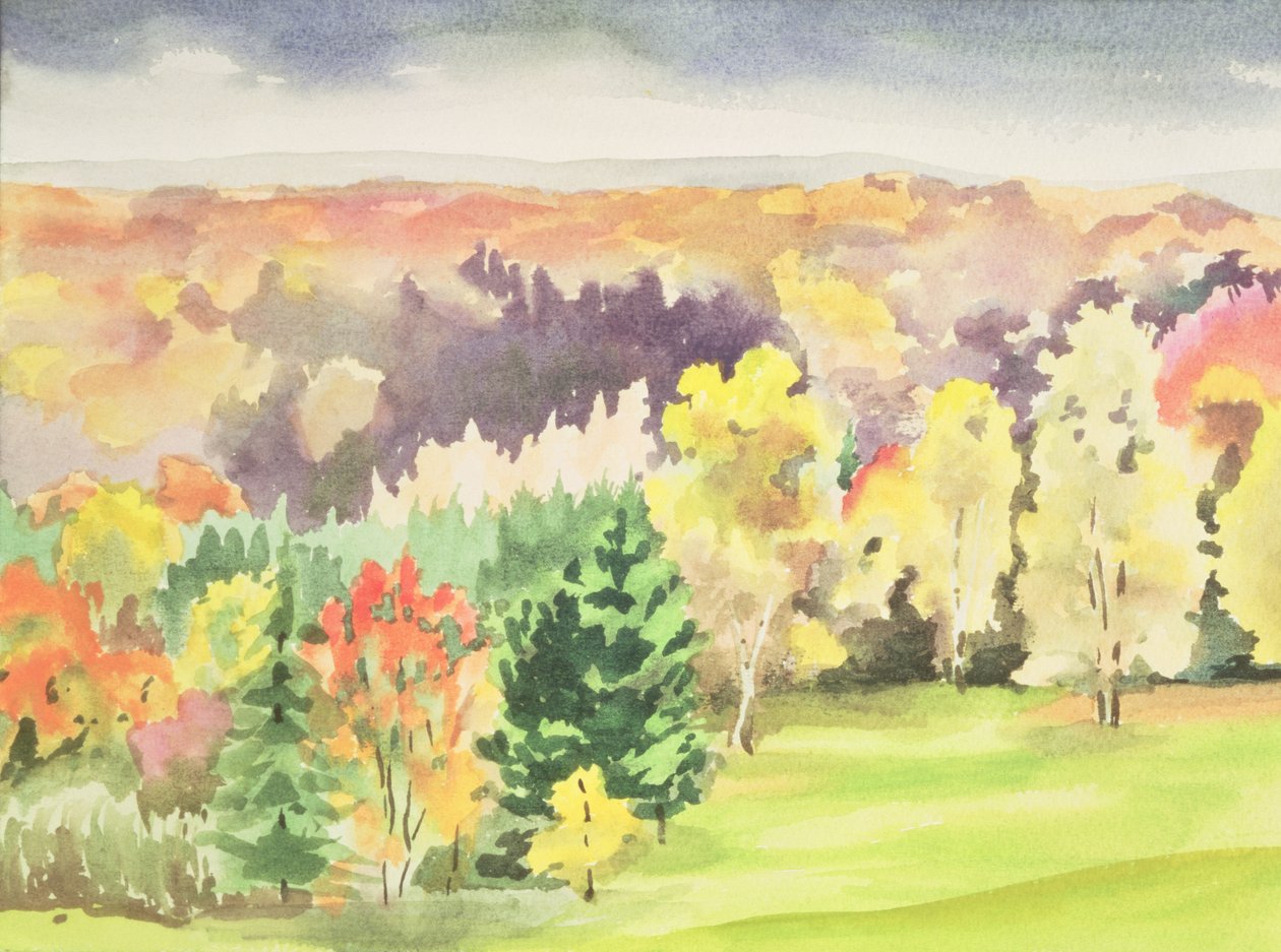 No.64 Otoño, Beaufays, Lieja, Bélgica de Izabella Godlewska de Aranda