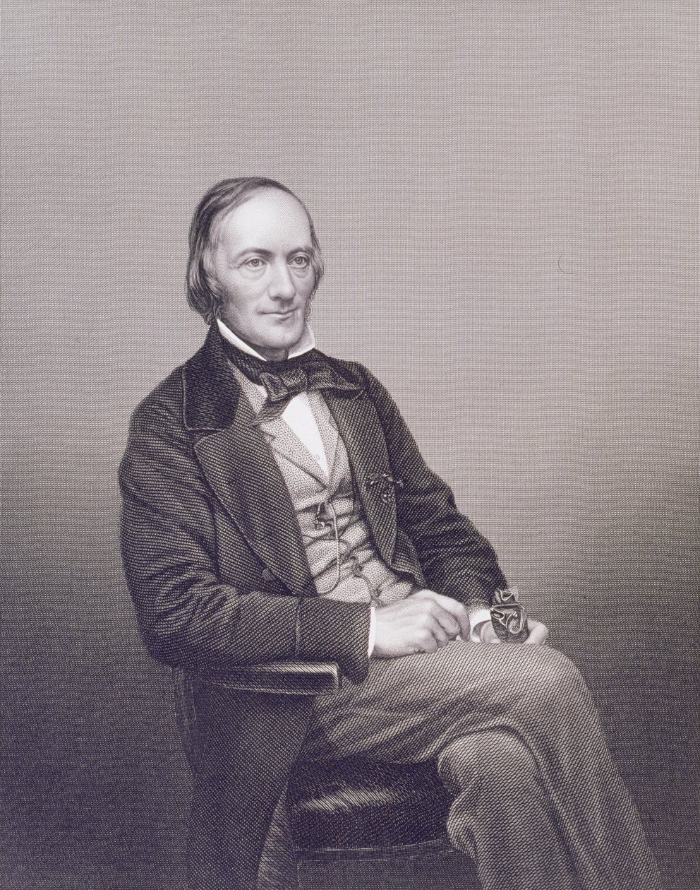 Profesor Owen, de La Galería de Retratos del Salón de Personajes Eminentes, 1861 de J. and C. Watkins