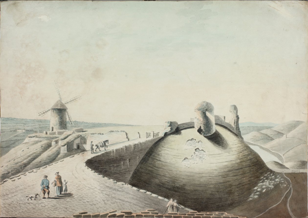 Castillo en Berwick-on-Tweed de J. Bulman
