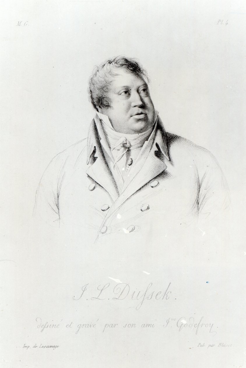 Jan Ladislav Dussek (1760-1812) de J. Godefroy