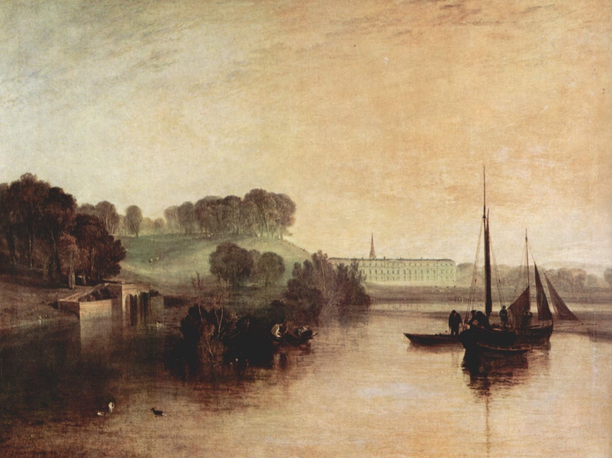 Pethworth Sussex, residencia del Conde de Egremont, mañana fresca de Joseph Mallord William Turner