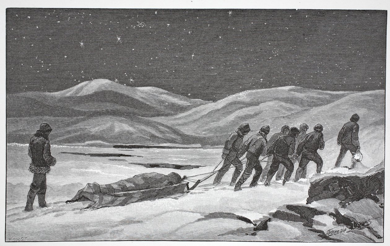 Nuestro primer funeral, 20 de enero de 1884, pub Londres 1886 de J. Steeple Davis